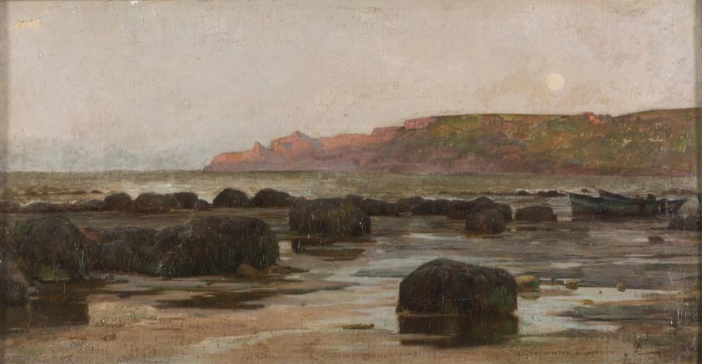 Costa al tramonto